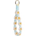 thumbnail image 1 of LAICAIW Boho Macrame Keychain Wristlet Keychain Weave Exquisite Keyring Holder Bracelet Handmade Wrist Lanyard for Women, 1 of 6