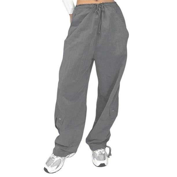 shiny cargo pants