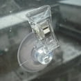 thumbnail image 3 of 5Pcs Suction Cup Clips Stable Multi-use Transparent Wall Mount Round Suction Clamp Holder Household Supplies, 3 of 7