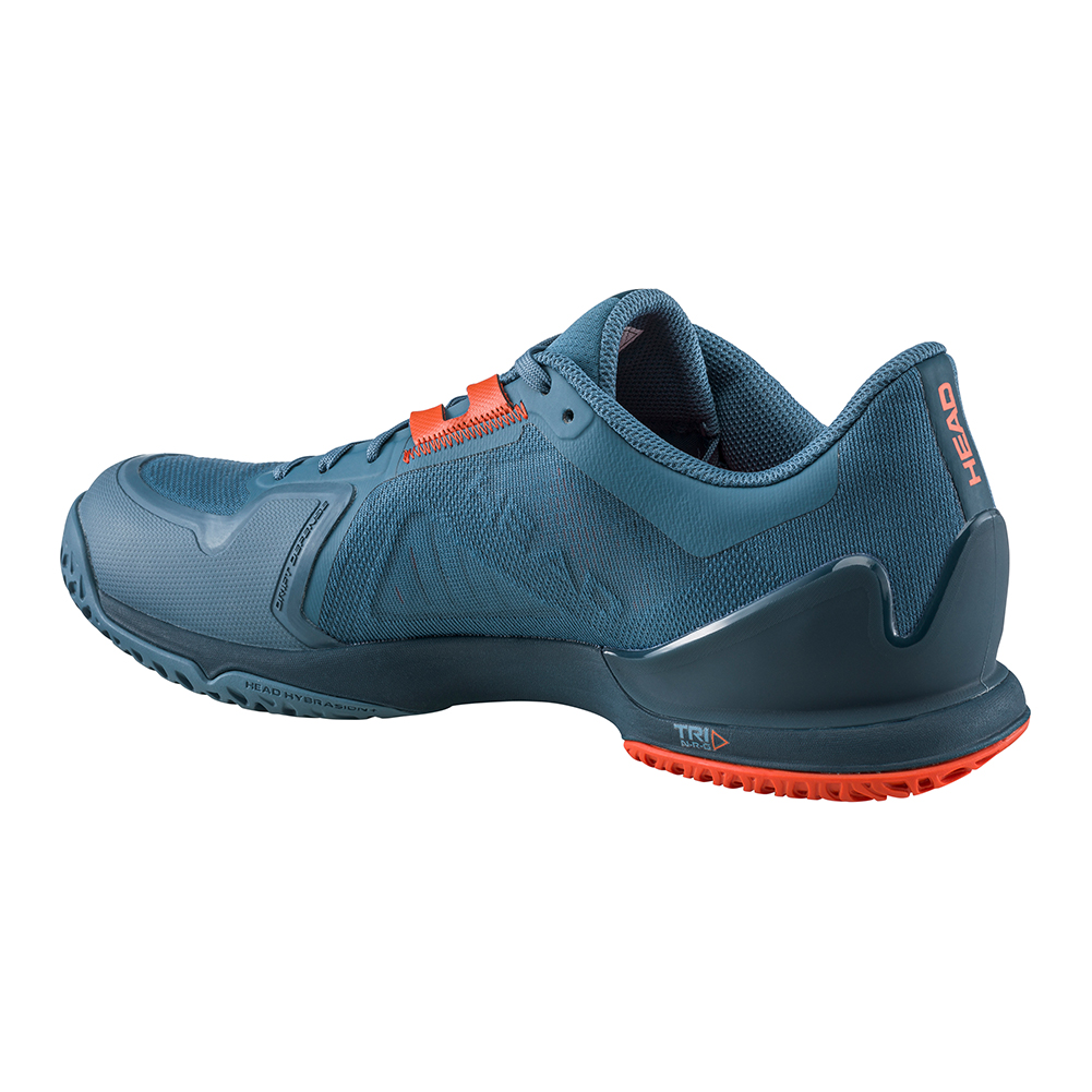 Head Men`s Sprint Pro 3.5 Tennis Shoes Bluestone and Orange (  13   ) - image 5 of 5