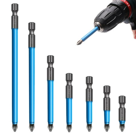 

Magnetic Anti Slip Drill Bit Magnetic PH2 Screwdriver Bits Set Hand Tools Electric Hex Shank Cross Head Screwdriver Drill Bit