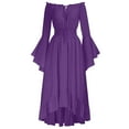 thumbnail image 2 of Fewfanhot Women's Dresses Gothic Witch Dress Medieval Renaissance Halloween Dress, 2 of 6