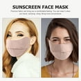 thumbnail image 4 of LOVEVER Face Cover Outdoor Facial Mask Washable Sunproof Mask Cloth Mask for Summer, 4 of 7