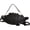 Black, variant on 3D Fish Shaped PU Leather Crossbody Bag Novelty Mini Shoulder Handbag for Party Daily Use 32x7x13cm Black
