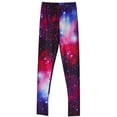 thumbnail image 5 of SAYFUT Womens Girls Kint Leggings Galaxy Star Printed Seamless Stretchy Workout Shapewear Tights Pants, 5 of 7