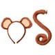 thumbnail image 5 of Diadema con orejas de mono y conjunto de cola larga, tocado con orejas de animales, accesorios de Cosplay, sombreros de juego de roles para fiesta tem jinwen Cola de disfraz, 5 of 8