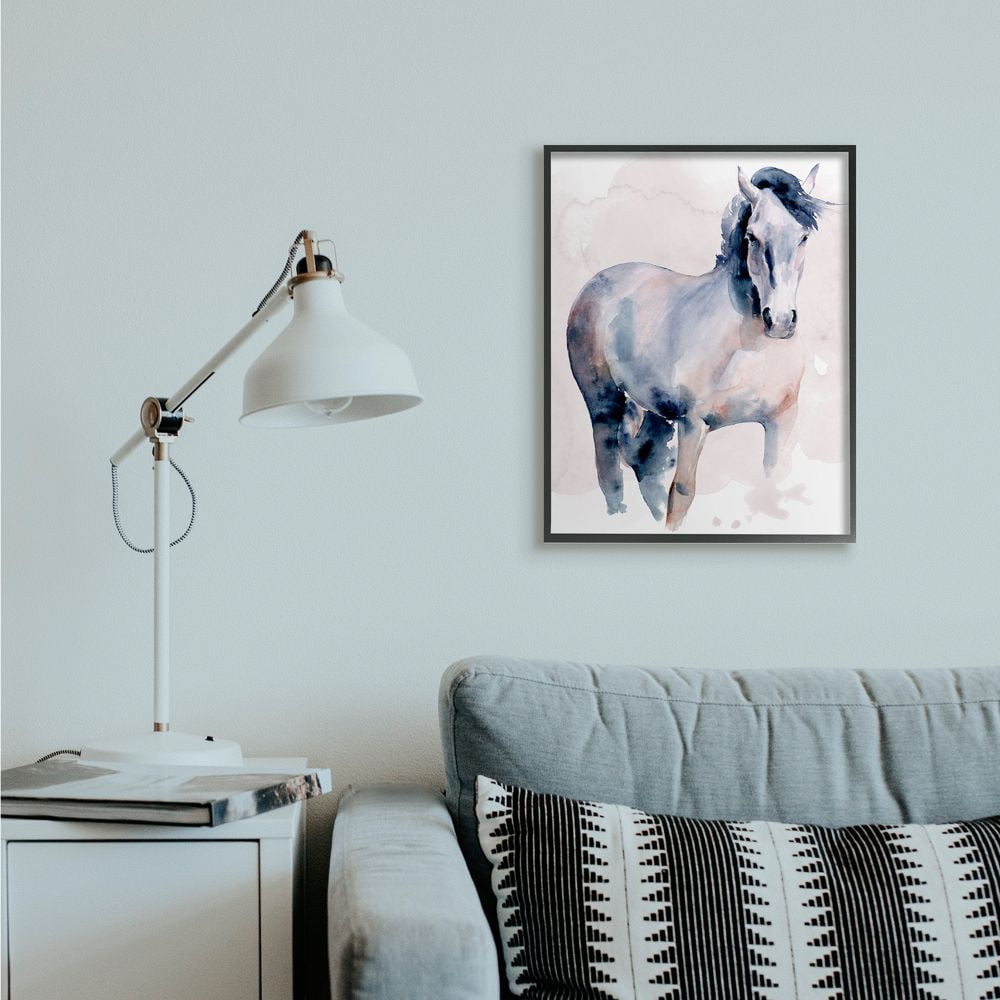 Stupell Industries Americana Horse Figure Southwestern Watercolor Designed by Jennifer Paxton Parker