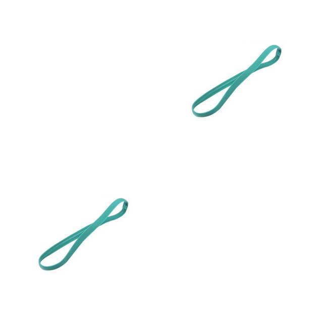 Diadema Unisex Jumpingount Deportes Banda para la cabeza Antideslizante Multicolor 2piezas Verde