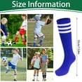 thumbnail image 5 of Hengguang ﻿6 Pairs Kids Soccer Socks, Kids Breathable Baseball Socks for Boys & Girls, Youth Sports Socks for Running, Training, Rugby, Hockey, 5 of 7