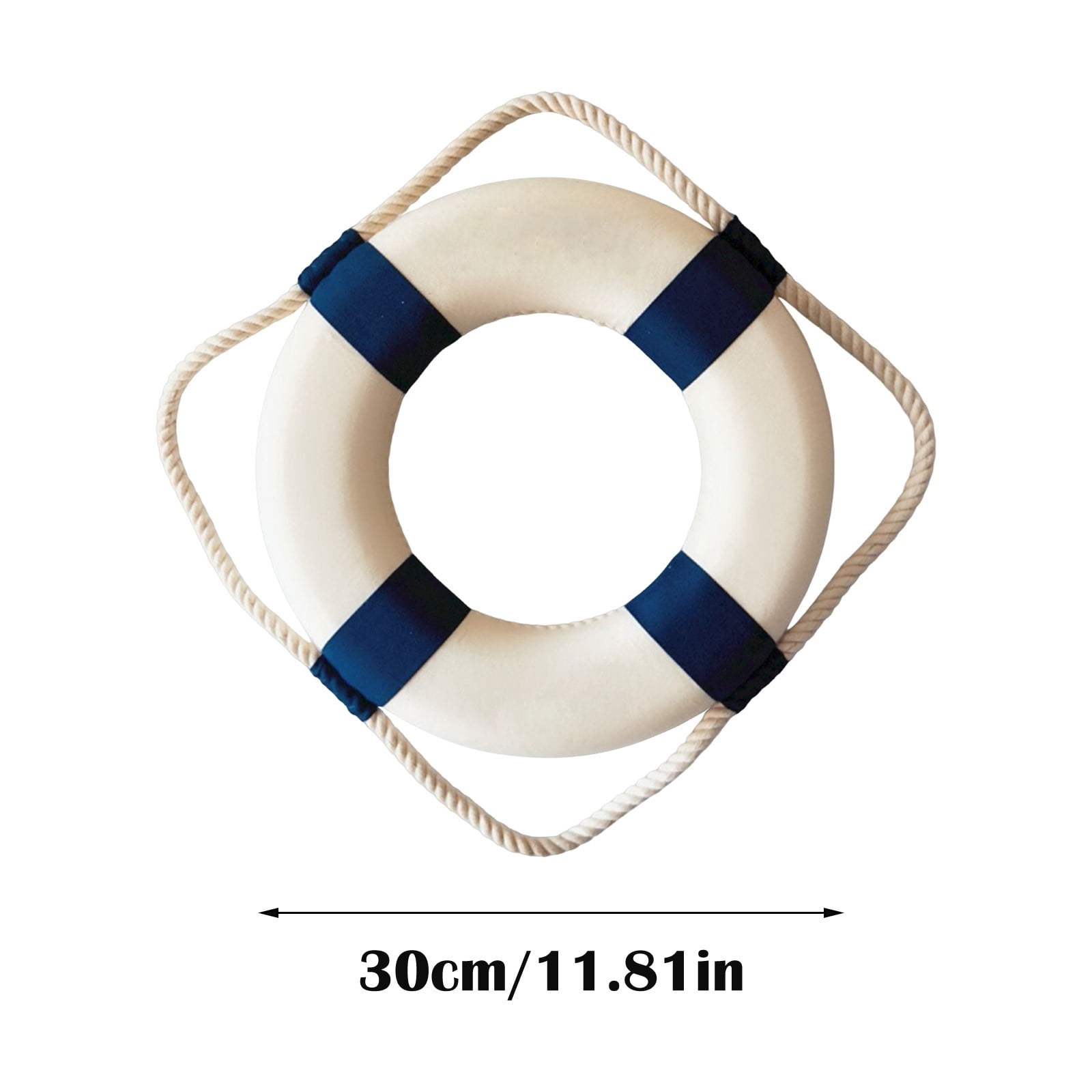 Poo Life Safety Ring Life Preserver Swimline Pool Foam Lifeguard Buoy Boat Swimming Ring Blue 9.8 Inch