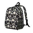 thumbnail image 2 of Cute Small Backpack with Vintage Bloom and Retro Daisy Artwork, Lightweight School Bag for School, 2 of 6