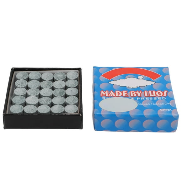 50 Uds puntas para tacos de billar de cuero palo para taco de billar punta grado B herramienta de repuesto para uso diario entrenamiento 11mm YUNYI BRAND Deportes