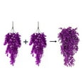 thumbnail image 4 of 2-Pack Artificial Hanging Plants - 29.9 Inch Fake Ivy Vine for Indoor/Outdoor Wall Decor, 4 of 7
