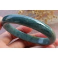 thumbnail image 4 of Yellow Green Natural A JADE Jadeite Bangle Bracelet 59 mm 684240 TN, 4 of 11