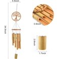thumbnail image 2 of Handmade Wooden Wind Chime With Deep Tone For Garden, Outdoor, Patio, Home And Indoor, 2 of 5