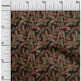 thumbnail image 2 of oneOone Cotton Silk Red Fabric Tropical Fabric For Sewing Printed Craft Fabric By The Yard 42 Inch Wide, 2 of 5