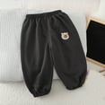 thumbnail image 2 of ibiyuan Toddler Boy Pants 3T Boys Casual Jogger Pants Autumn Style Athletic Sweatpants For Playwear Outdoor Sports Comfortable Kids Trousers,18-24 Months, 2 of 3
