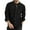 Black, variant on Spring Tops for Women Mens Shirts with Pockets Men Casual Turndown Long Sleeve Solid Pocket Cardigan Button Down Shirt