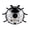 Clear, variant on HannLk High Brightness LED Bike Spoke Lamp Waterproof Bicycles Wheel Rims Light