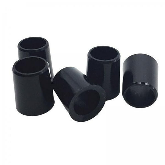 jinwen 4x5Pcs Taper Tip Golf Club Iron Ferrules Black Golf Wood Ferrules 8.9x13x12.7