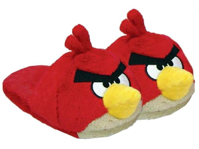 Angry Birds Plush Red Bird Slippers 