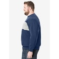 thumbnail image 3 of KingSize Men's Big & Tall Fleece Crewneck Sweatshirt, 3 of 5