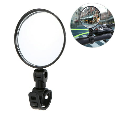 Bike Rearview Mirror 360° Rotary Cycling Bicycle Convex Glass Rear View