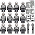 thumbnail image 2 of 12pcs SWAT + Humvee Set Military Counter-Terrorism Mini Figures Building Blocks Toy Model, 2 of 7