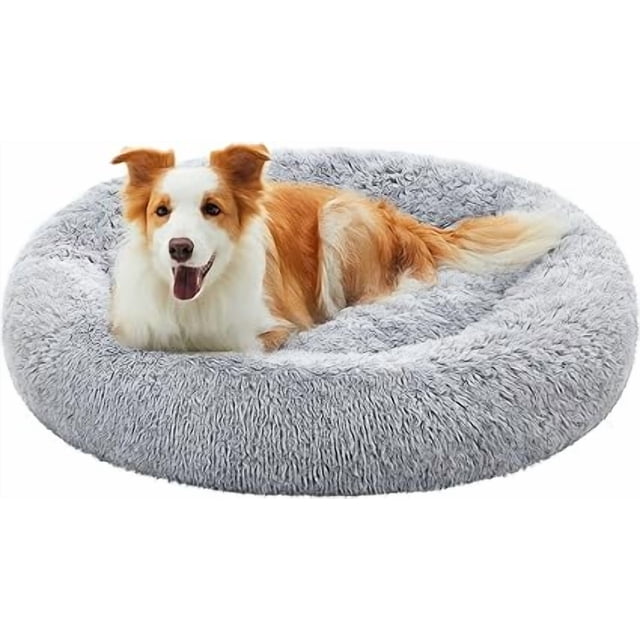 FEANDREA Cama Para Perro 100 cm Suave Extraíble y Lavable