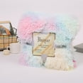 thumbnail image 3 of Fuzzy Fur Winter Warm Blanket Office Fluffy Rest Plaid Sofa Bedding Cover Bedsheet Student Home Bedspread King Size, 3 of 6