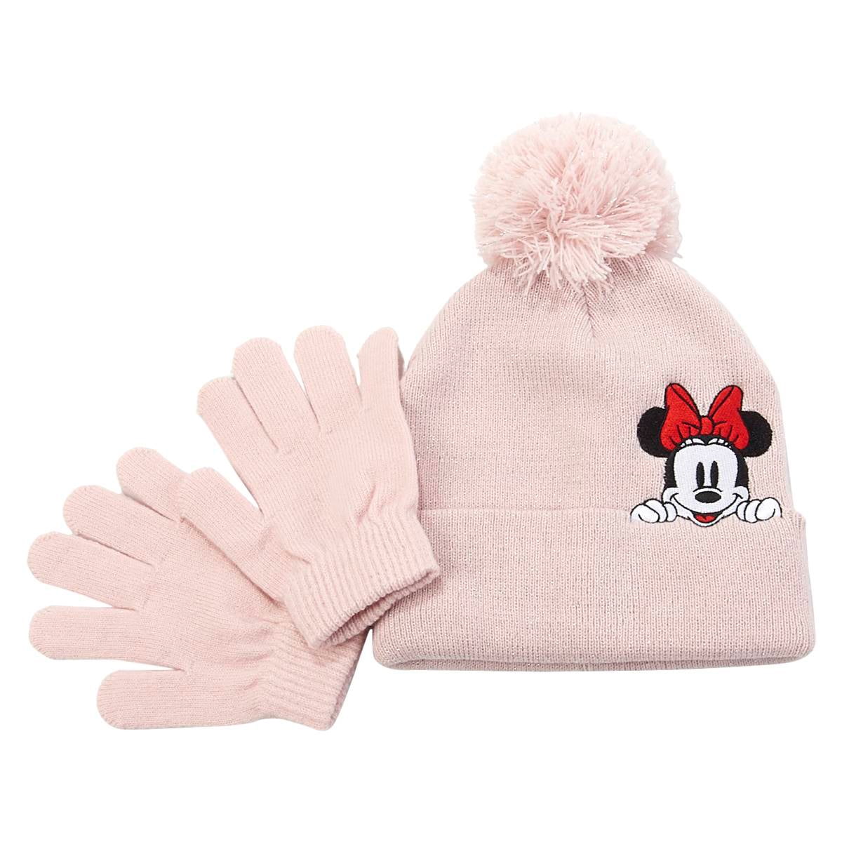 minnie pom pom beanie