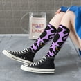 thumbnail image 5 of Yiaed Cartoon Black Cats Print Great elasticity Adult Stockings Sports socks for Men and Women, 5 of 6