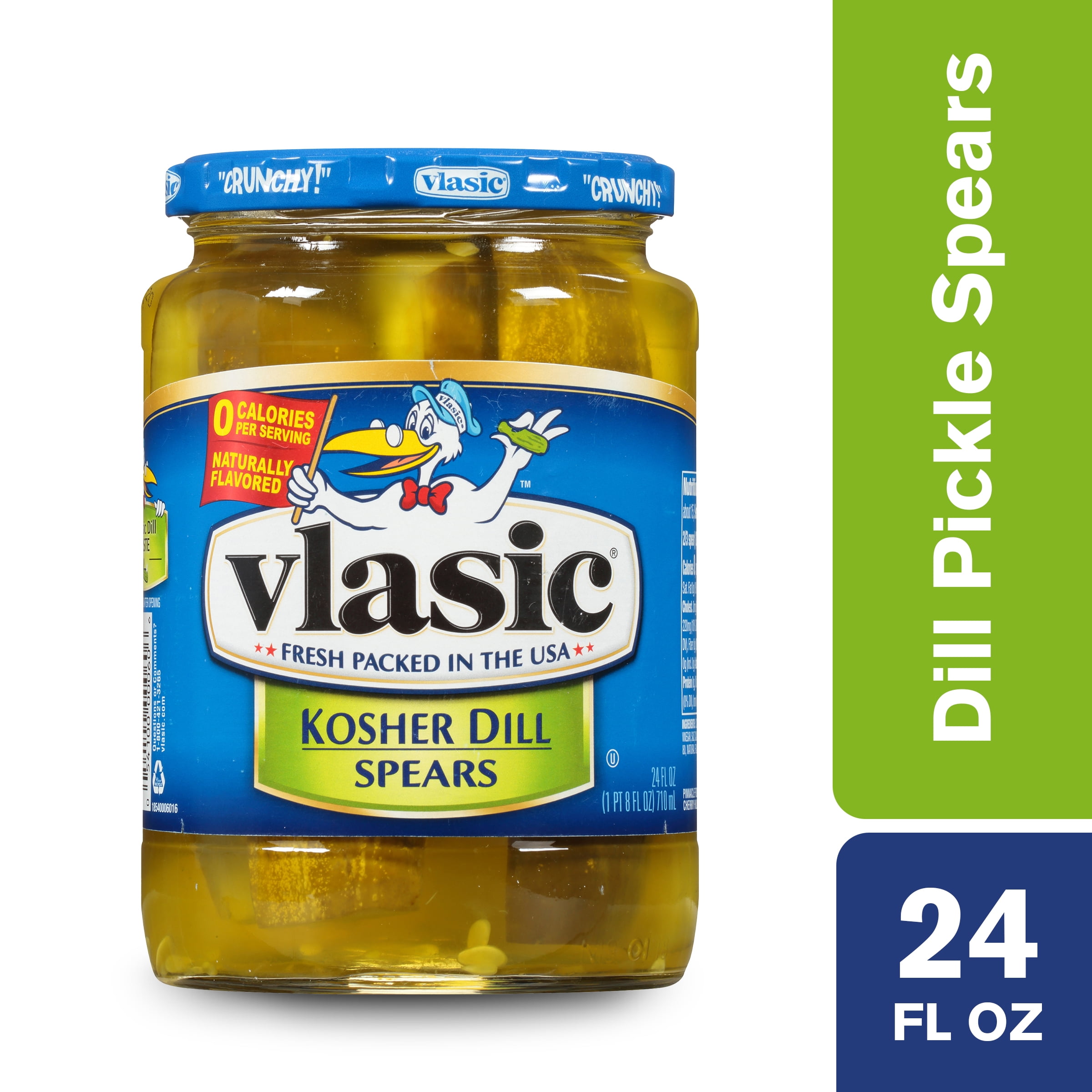 Vlasic Kosher Dill Spears 24.0 FL OZ