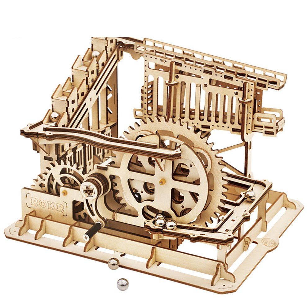 Wooden Hand Assembled ThreeDimensional Puzzle Toy Mechanical