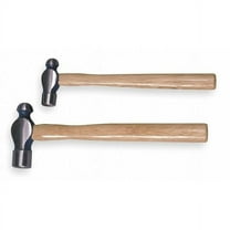 Westward 2-piece Ball Peen Hammer Set, 16-32 oz., Hickory Handle 4YR63