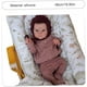 thumbnail image 2 of Muñeca Realista De Silicona ESiiFuu 19 Inch Cuerpo Completo para Niñas Ojos Abiertos Extremidades Móviles Pelo, 2 of 3