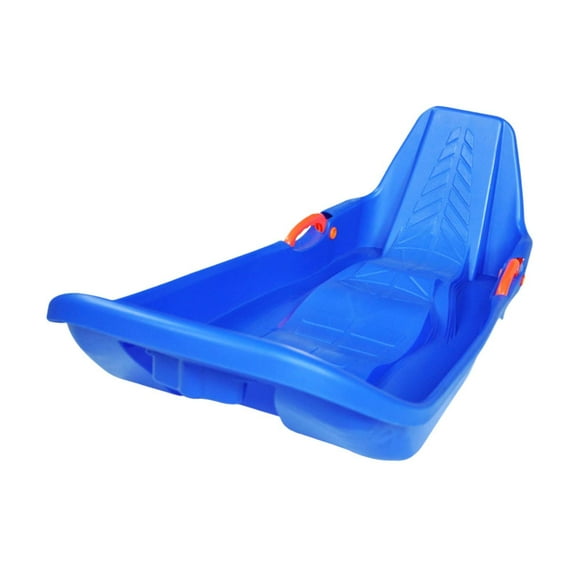 DYNWAVECA Snow Sled, Toboggan Sled, Grass Sliding Board, Stable Snow Sled, Thickened Sand Glider, Snowboards for Outdoor Children, Boys And Girls Blue