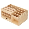 thumbnail image 5 of Tool Parts Box, Fine Workmanship Classified Storage Synthetic Wood Scratch Repair Tool Organizer For Studio, 5 of 5