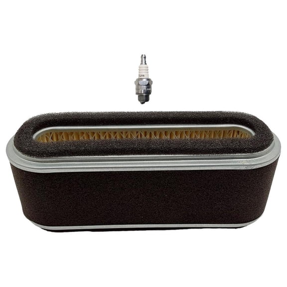 Air Filter And Spark Plug For John Deere 112L 160 GX95 SRX95 Fits AM101191