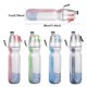 thumbnail image 5 of Eigraketly 500 ML Bicicleta Bebida Botella de agua Aerosol Niebla fresca Bicicleta Taza Botellas Ciclismo Beber Contenedor Deportes al aire libre Ciclismo Rojo Eigraketly OD022067-01, 5 of 6