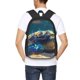 thumbnail image 4 of Disketp Sunshine Underwater Sand Turtle Mochila Minimalista de Gran Capacidad, Mochila de Viaje para Escuela, Trabajo o Uso Diario, 4 of 6