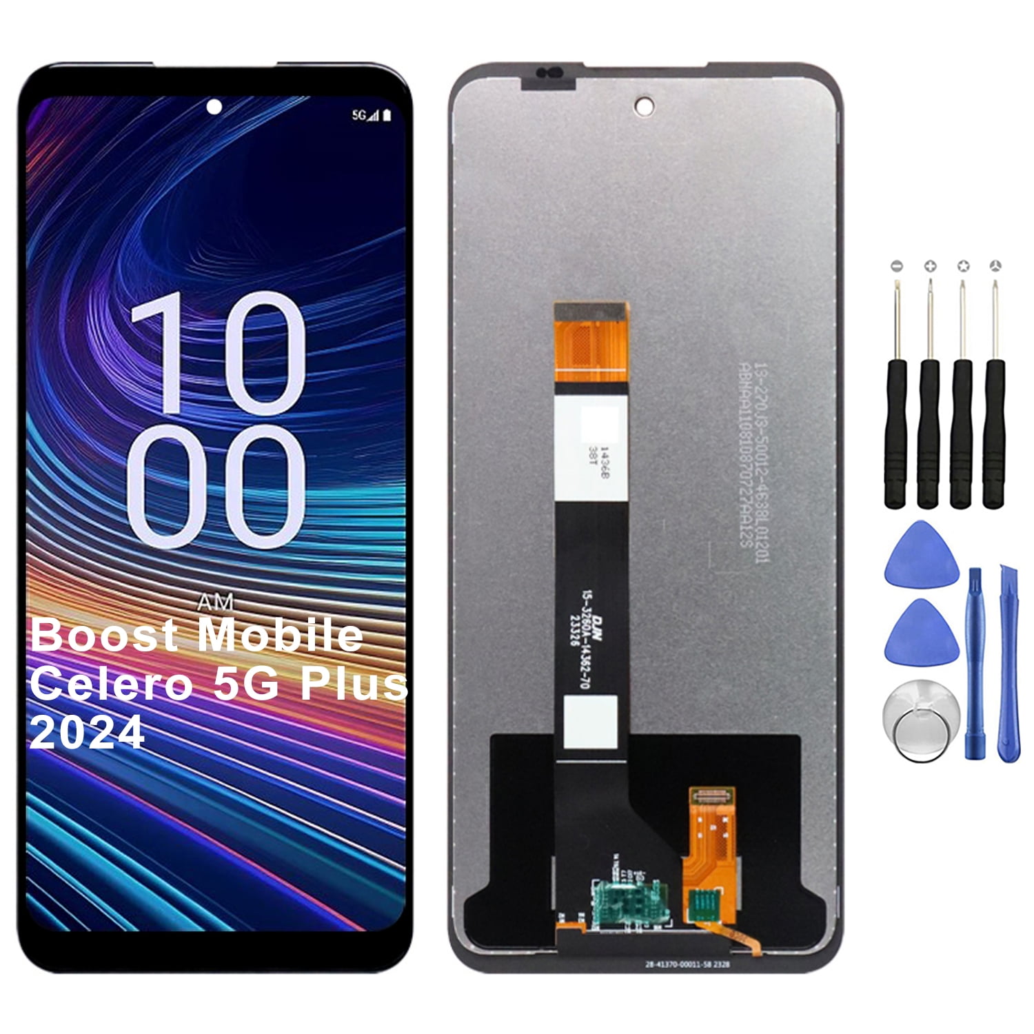 LCD Display & Touch Screen Digitizer Replacement For Sonim XP10 XP9900 (Black)