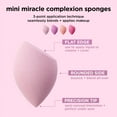 thumbnail image 6 of Real Techniques Mini Miracle Complexion Sponges, for Liquid Foundation, 4 Count, 6 of 16