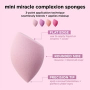Real Techniques Mini Miracle Complexion Sponges, for Liquid Foundation, 4 Count