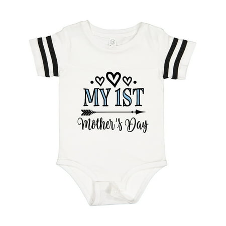 

Inktastic My 1st Mothers Day Outfit Gift Baby Girl Bodysuit