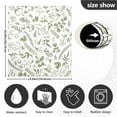 thumbnail image 3 of Floral Leaves and Herbs Magnetic Dishwasher Cover Magnet Refrigerator Dishwashers Sticker Kitchen Decorative Art Panel Decal 23"x26", 3 of 6