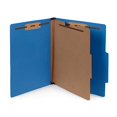 thumbnail image 1 of 10 Dark Blue Classification Folders - 1 Divider - 2 Inch Tyvek Expansions - Durable 2 Prongs Designed to Organize Standard Medical Files, Office Reports - Letter Size, Dark Blue, 10 Pack, 1 of 4