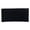 Black, variant on HUANLEDASH Solid Color Ribbed Thin Fitness Headband Unisex Wide Elastic Sports Sweatband Sports Accessories