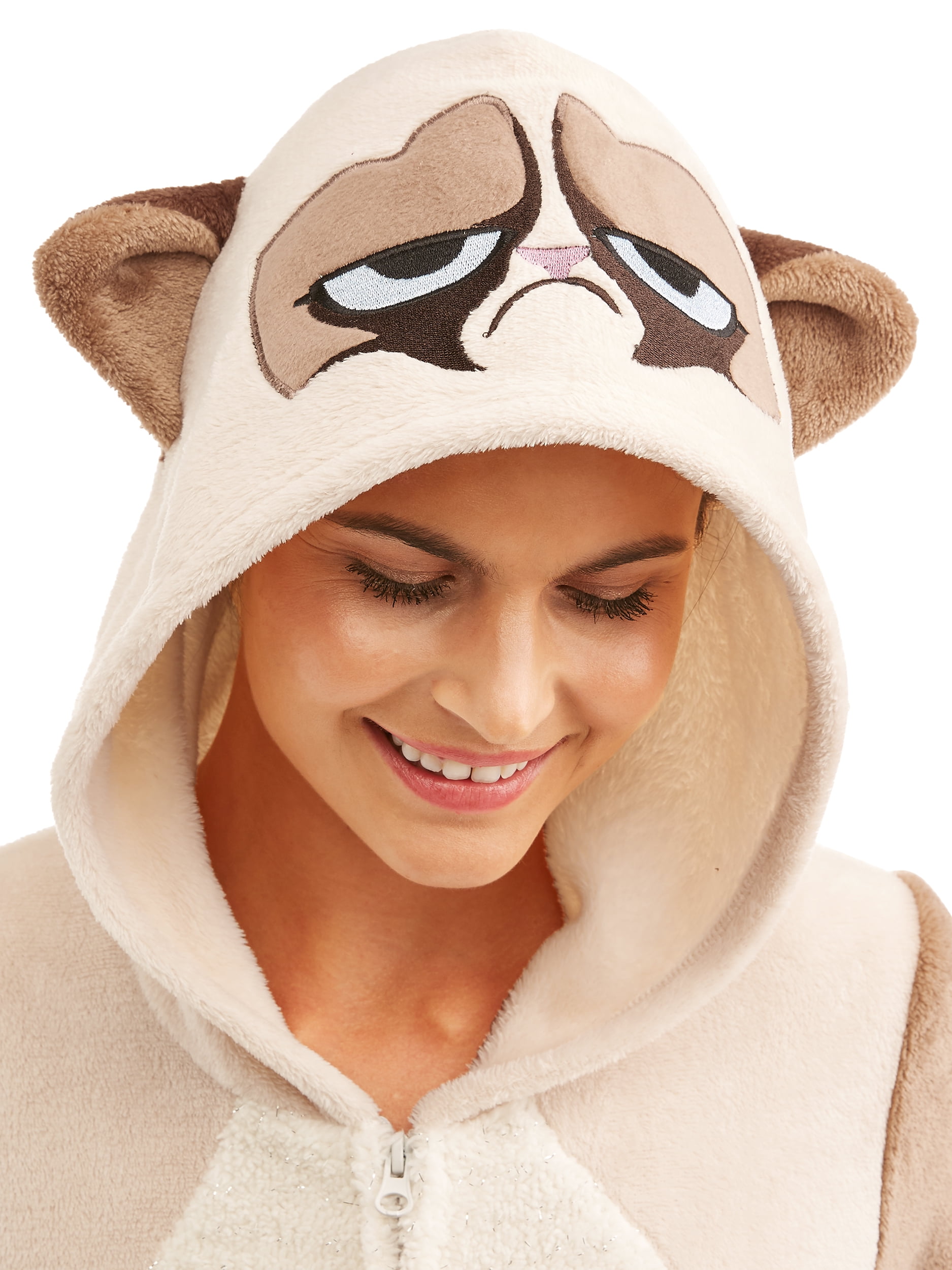 Grumpy Cat Grumpy Cat Women S And Women S Plus Union Suit Walmart Com Walmart Com