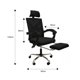 thumbnail image 4 of Silla Ejecutiva Lumax Ajustable Escritorio Con Reposapies Clyde ZGS-958-CA-NE, 4 of 6